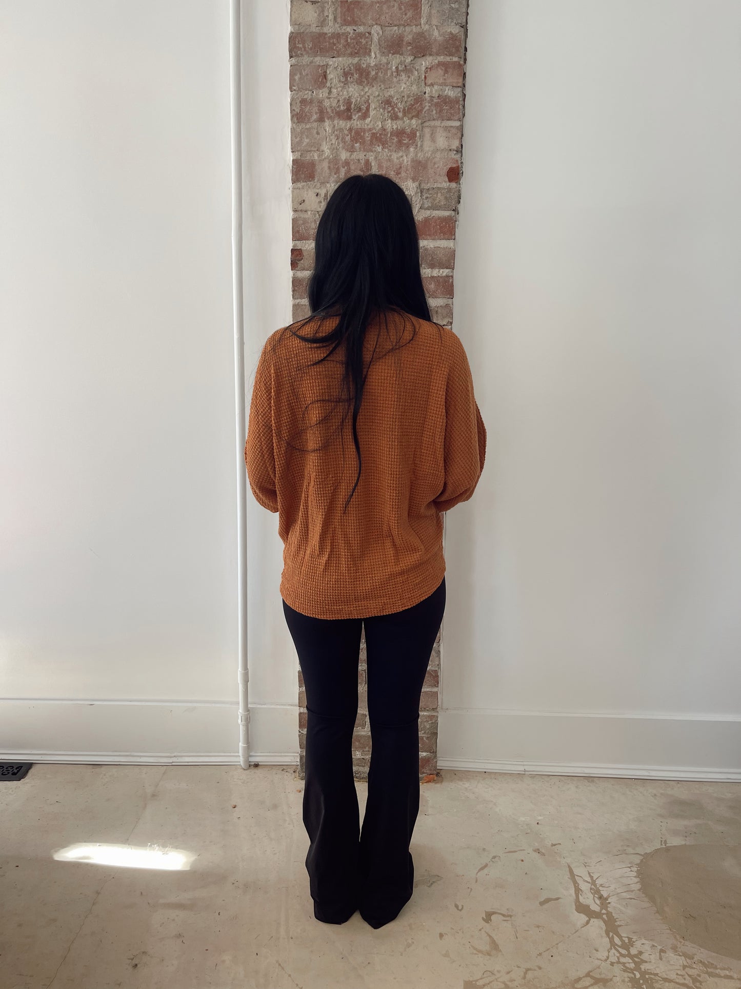 Warm Waffle Knit Sweater