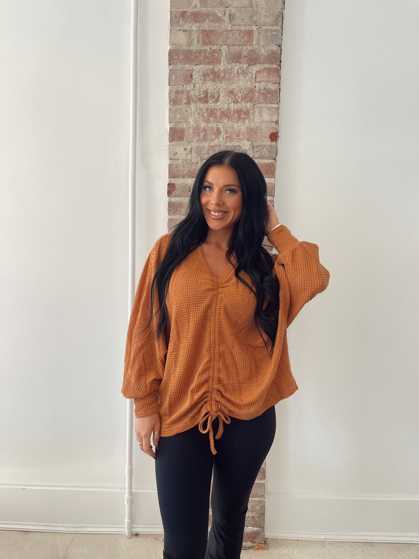 Warm Waffle Knit Sweater