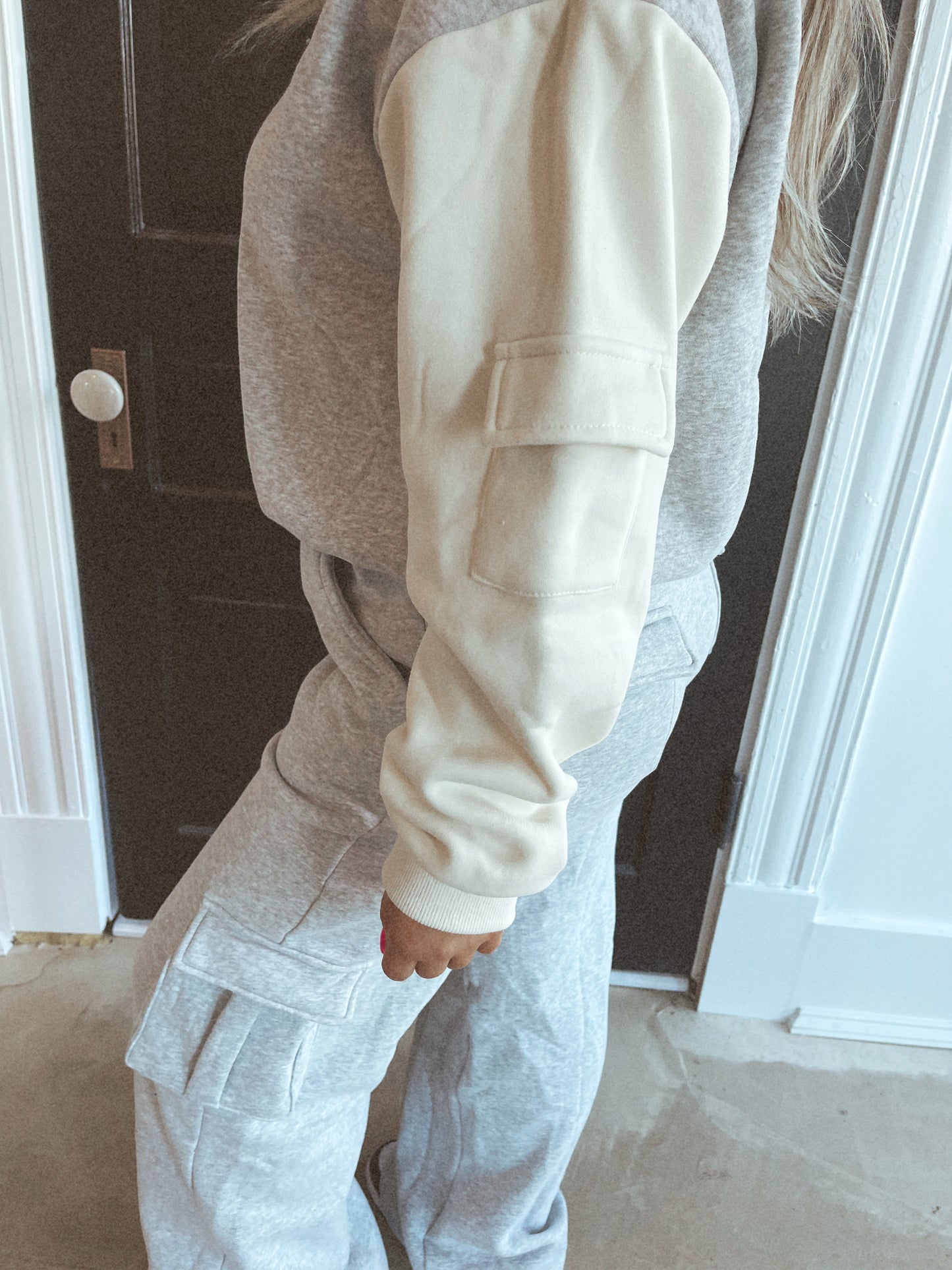 Rainy Day Cargo Sweatshirt