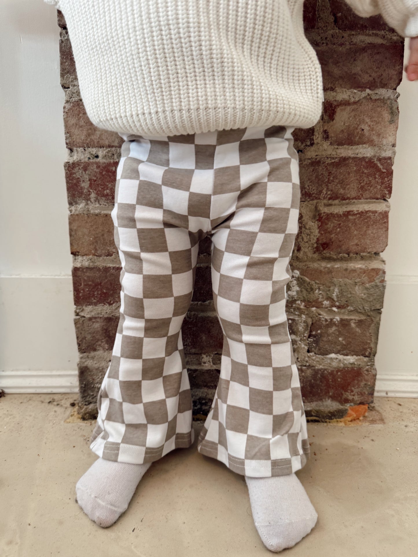Blaire Checkered Flares
