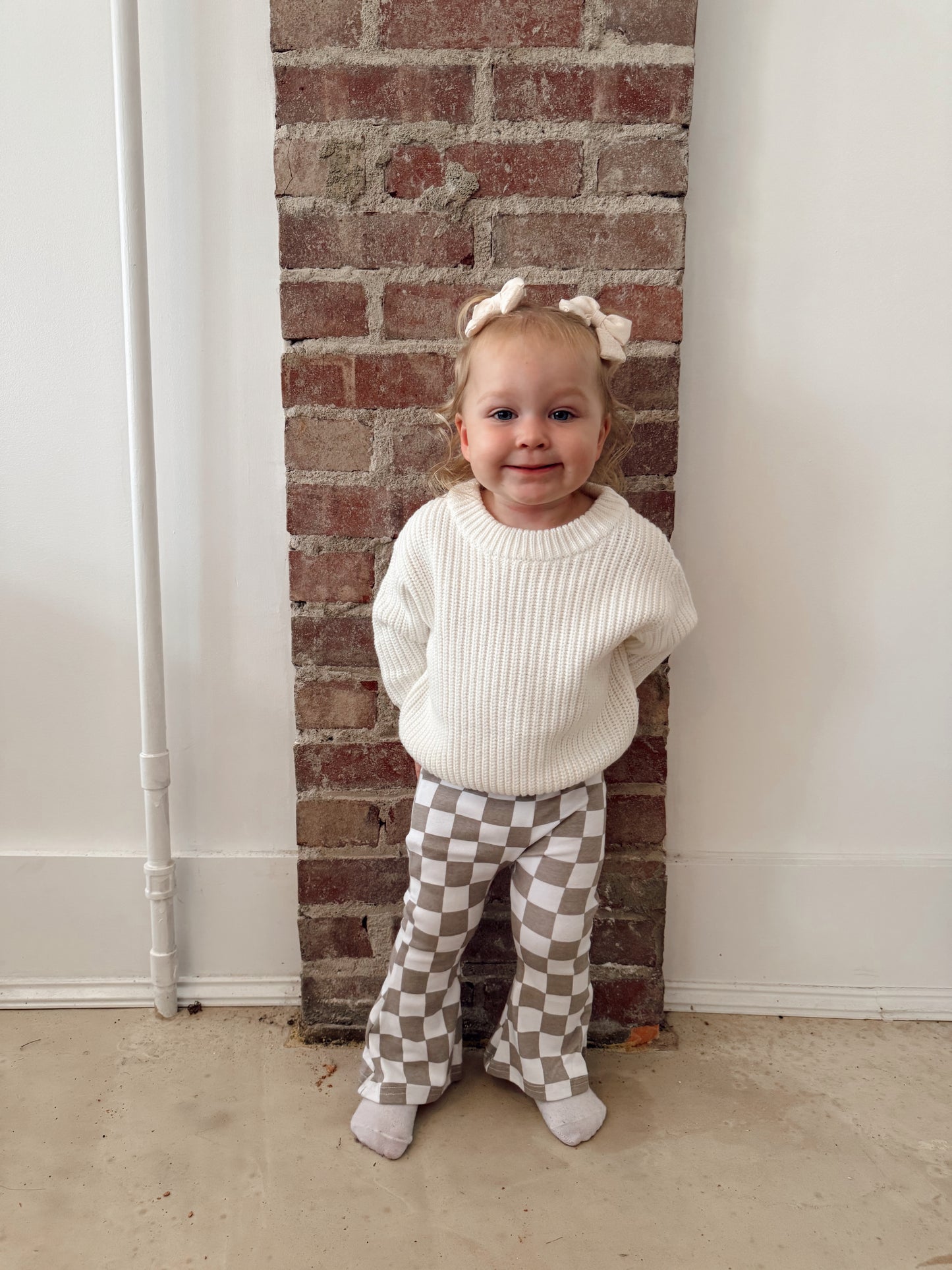 Blaire Checkered Flares