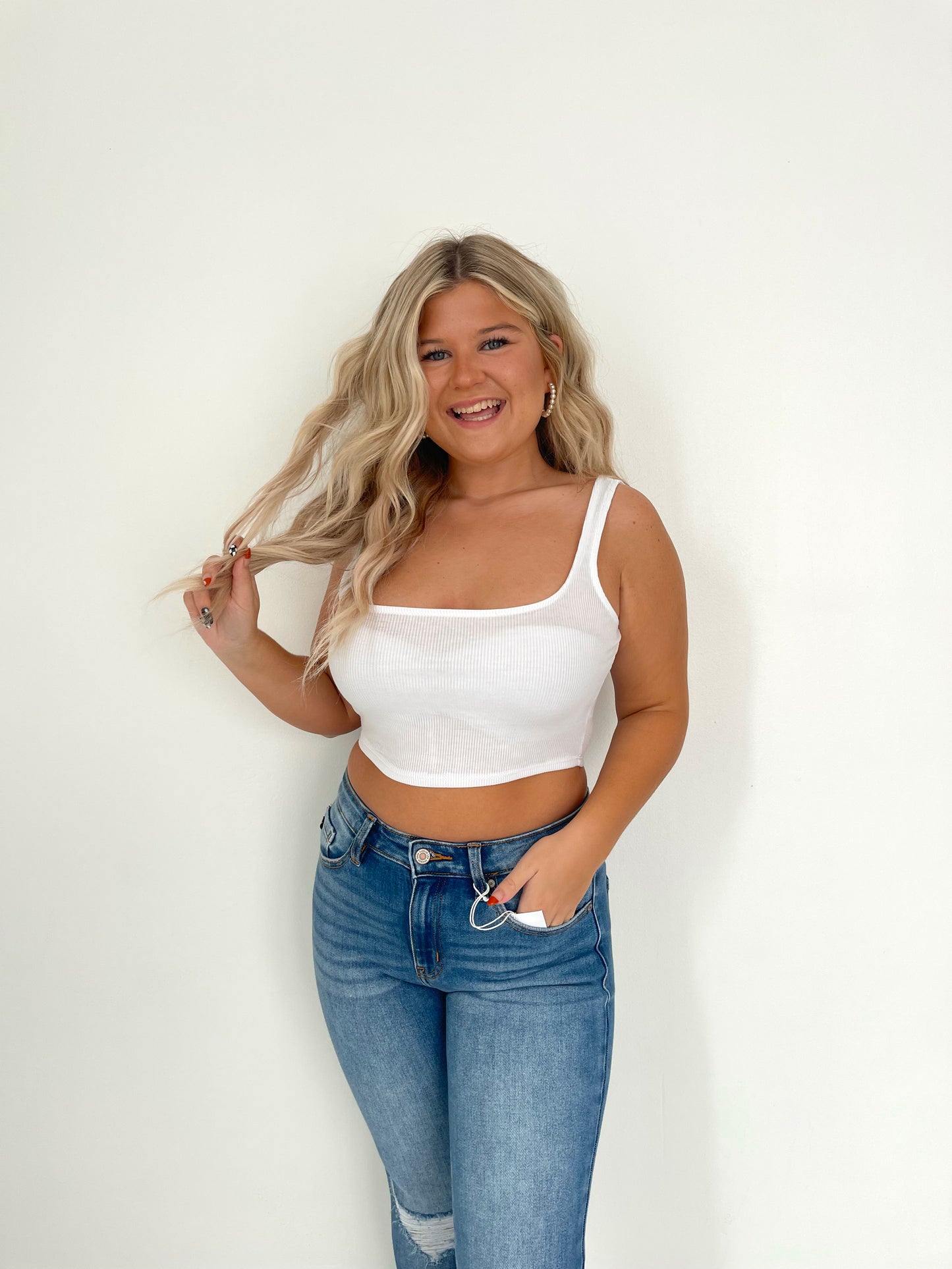 Fall White Essential Tank