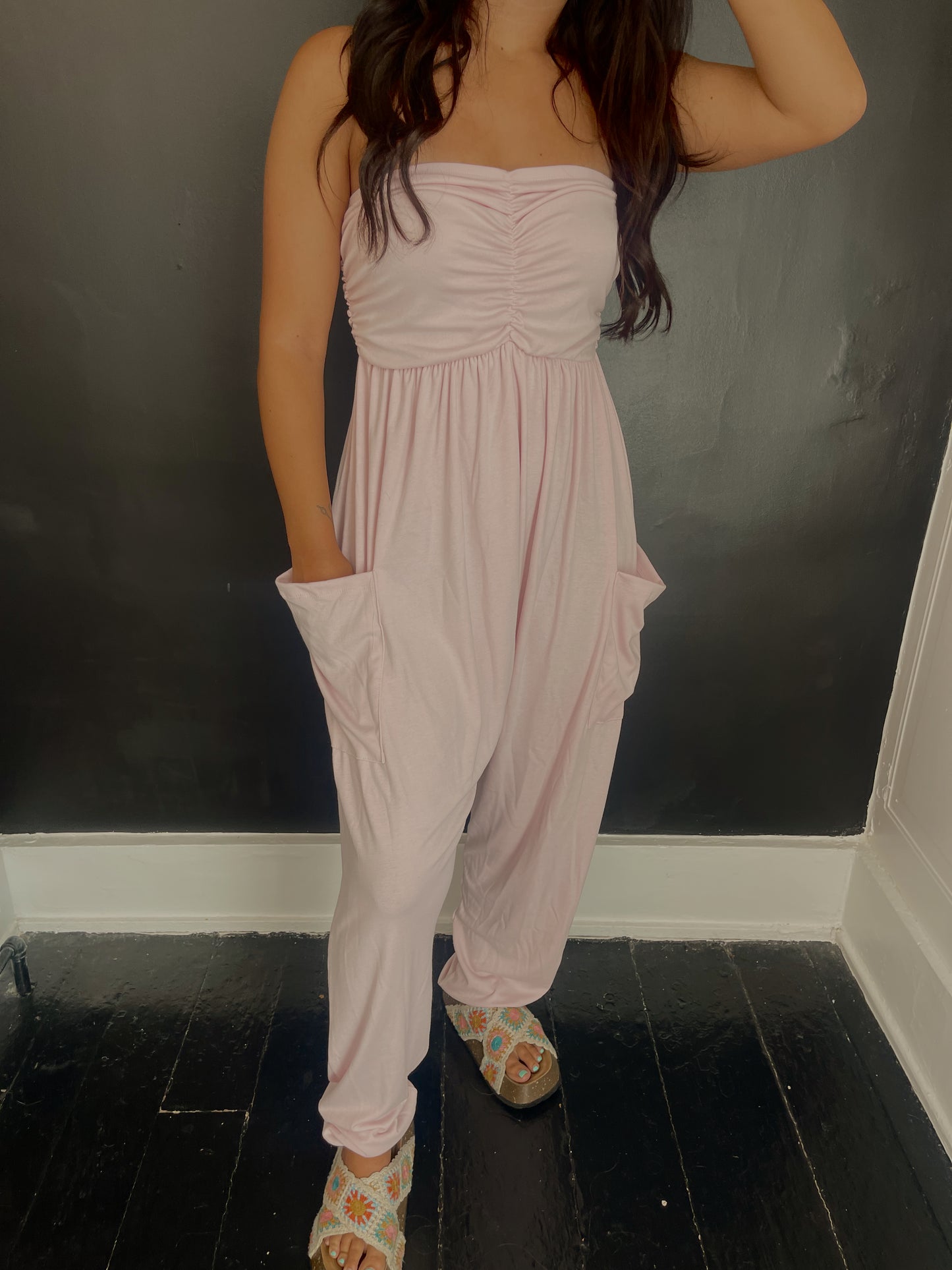 Pink Sawyer Jumpsuit