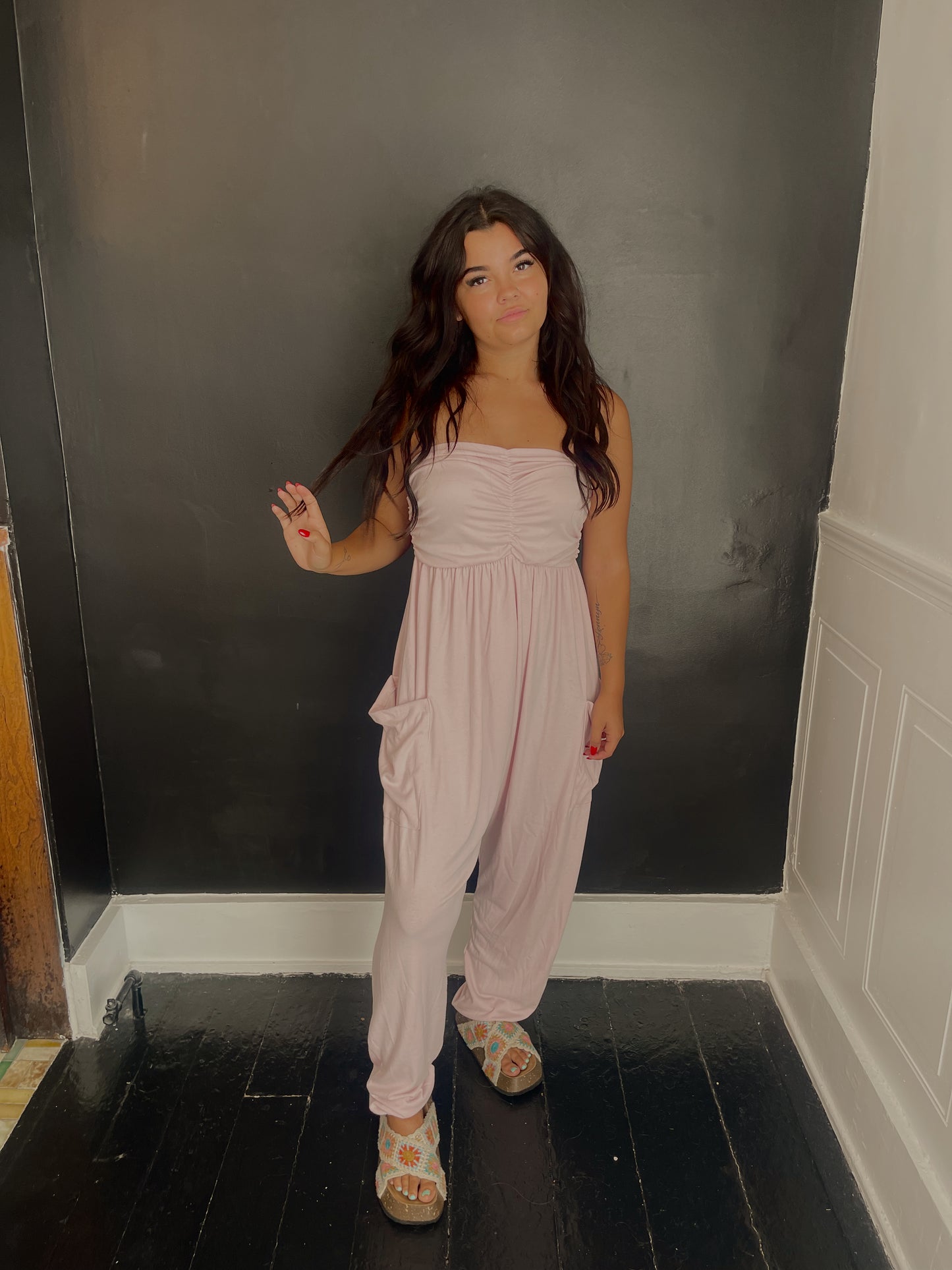 Pink Sawyer Jumpsuit