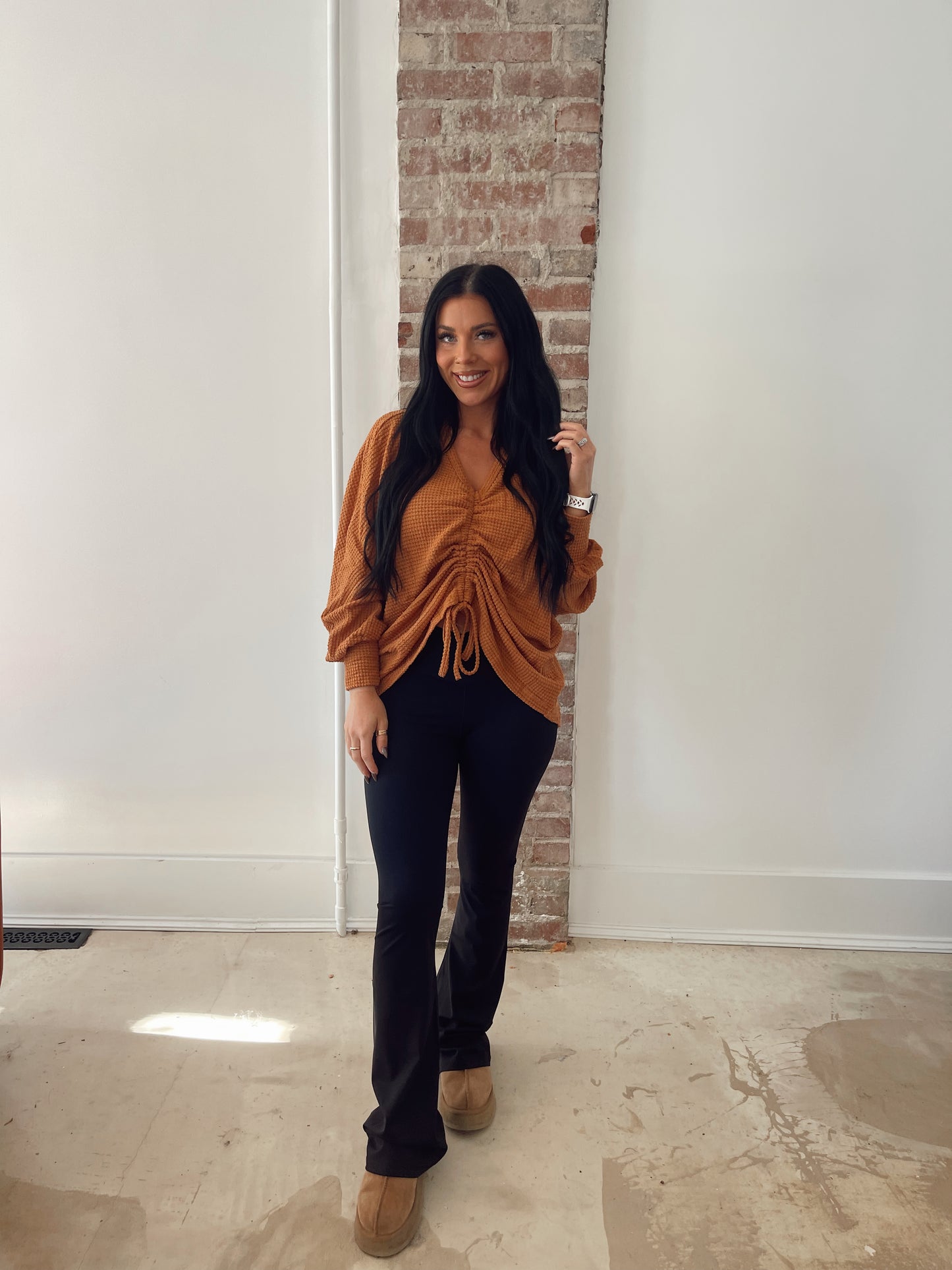 Warm Waffle Knit Sweater