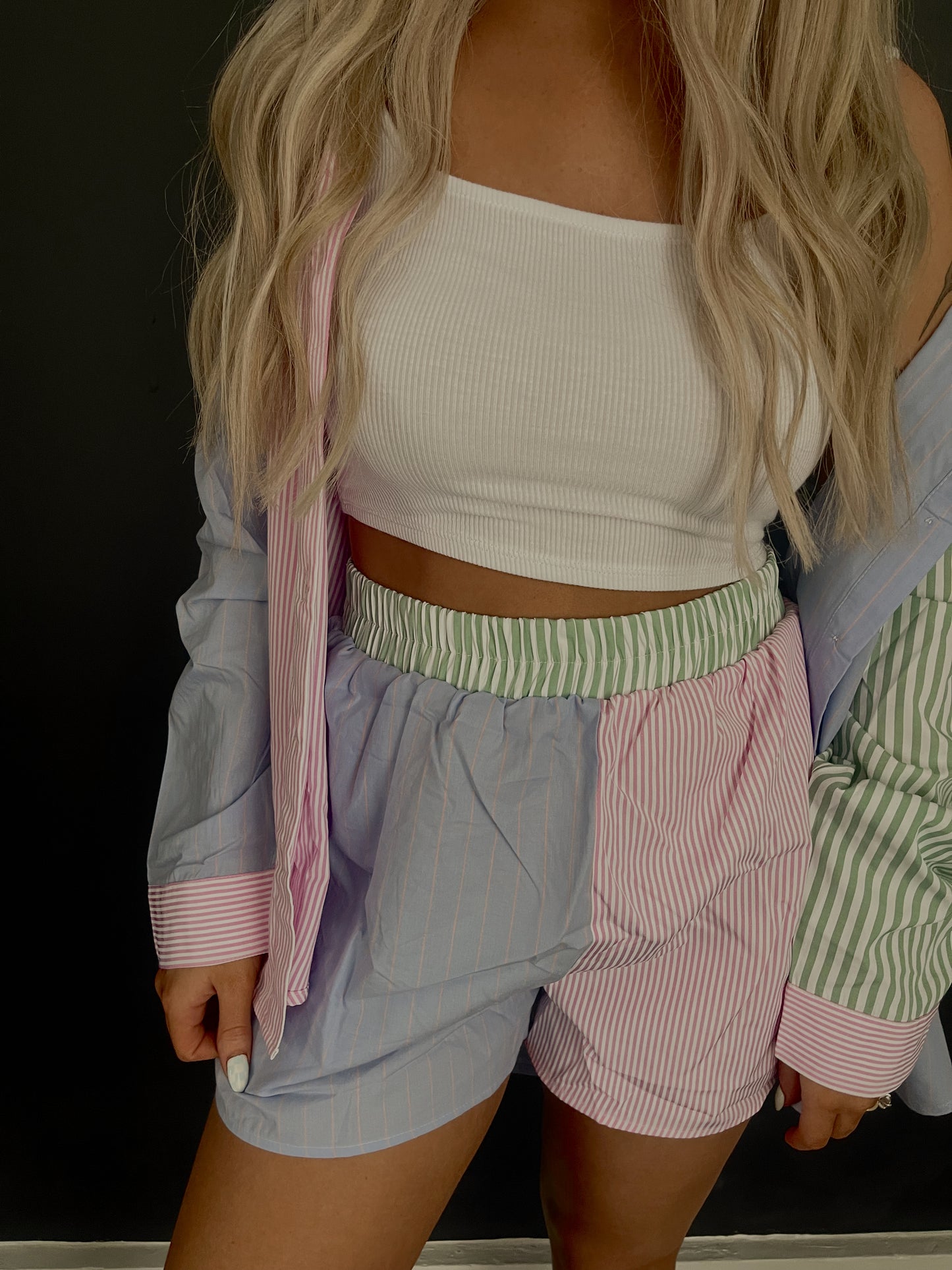 Sawyer Striped Shorts
