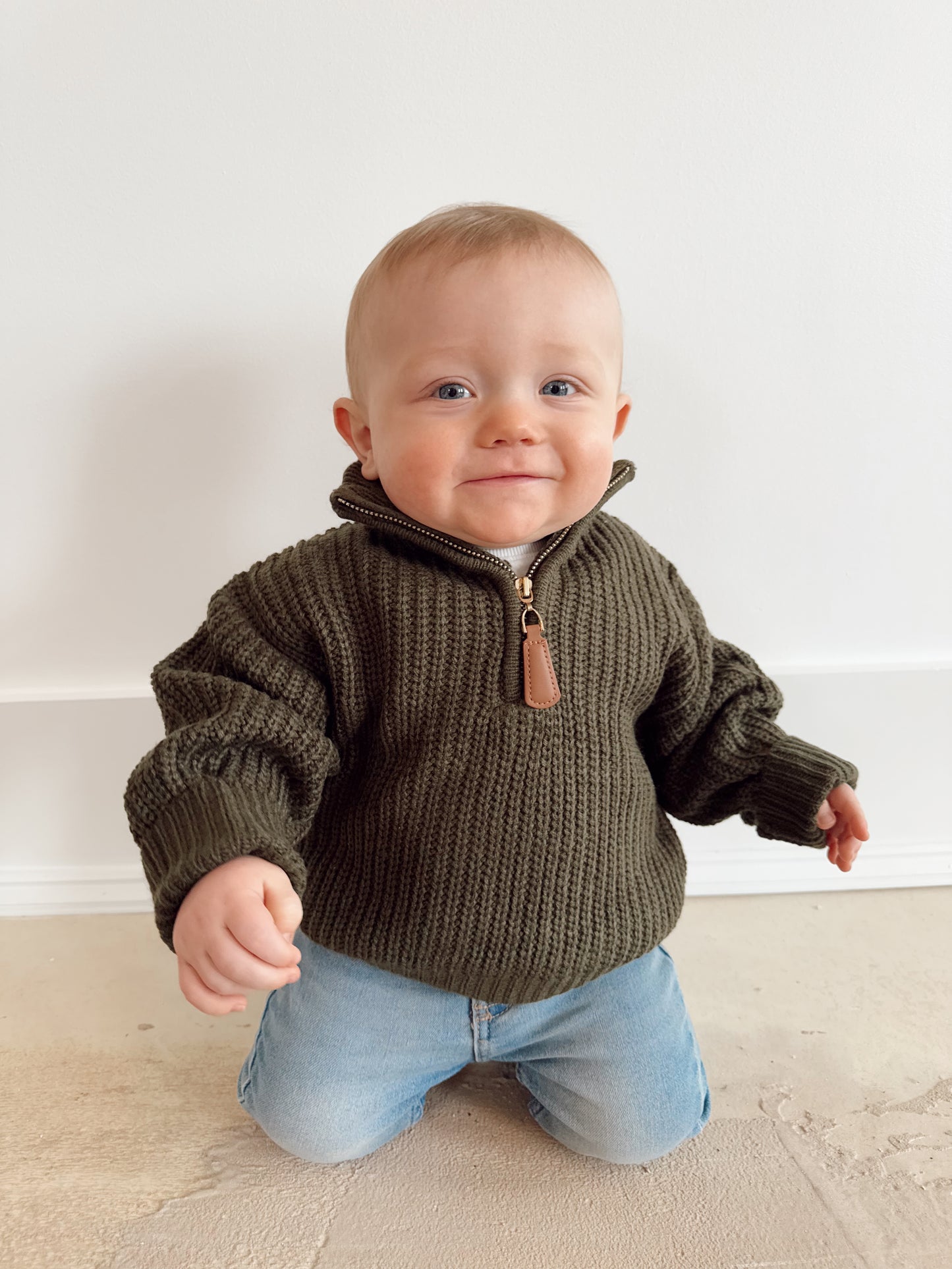 Forest Green Sweater
