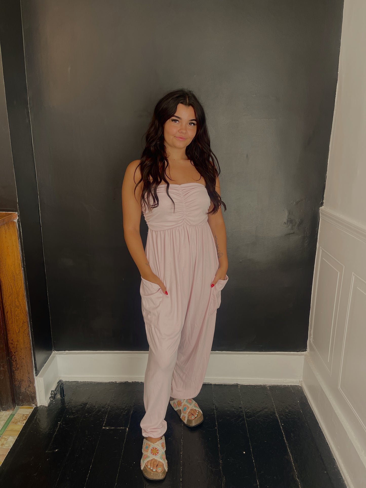 Pink Sawyer Jumpsuit