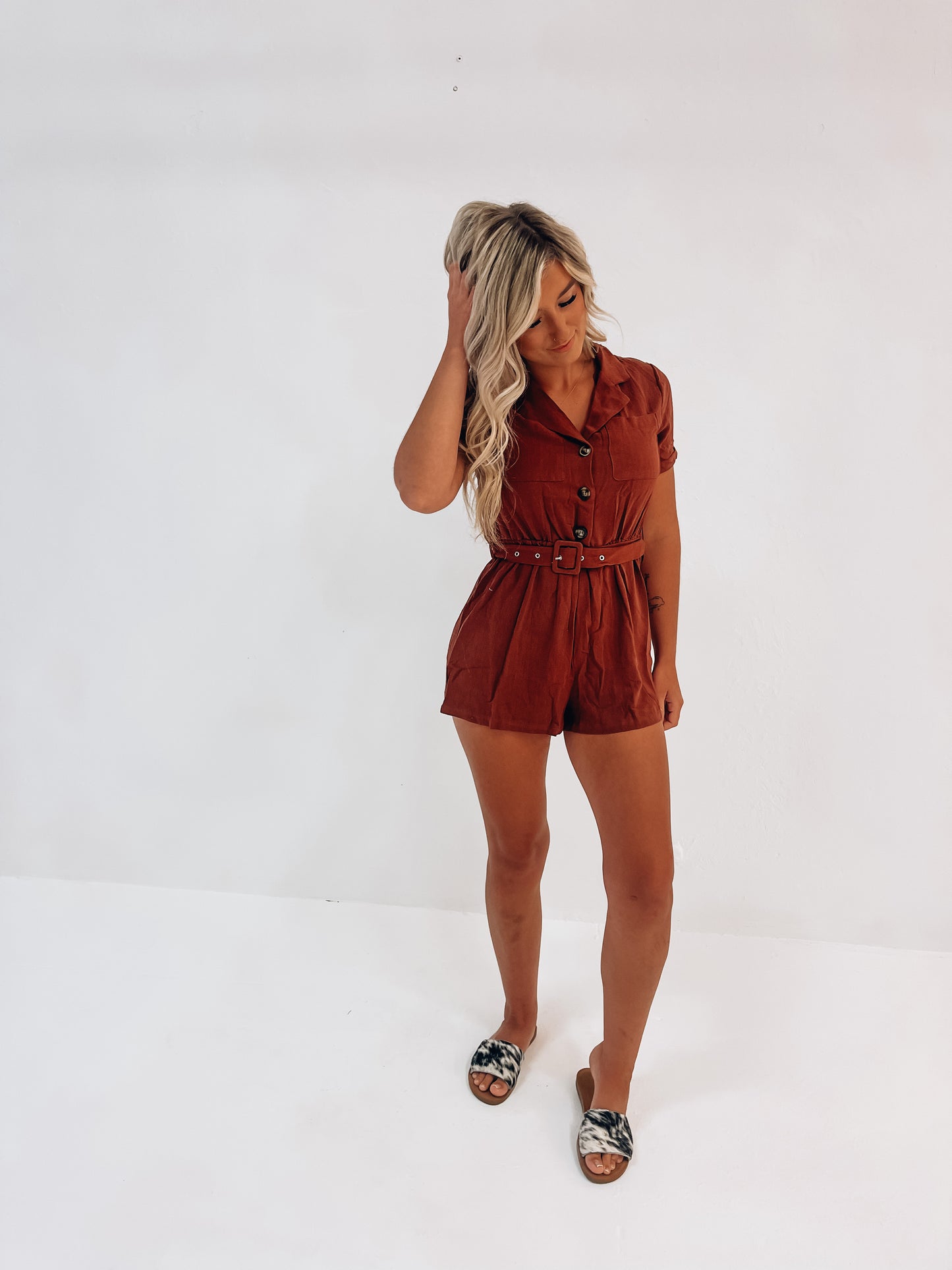 Boujee Cowgirl Romper