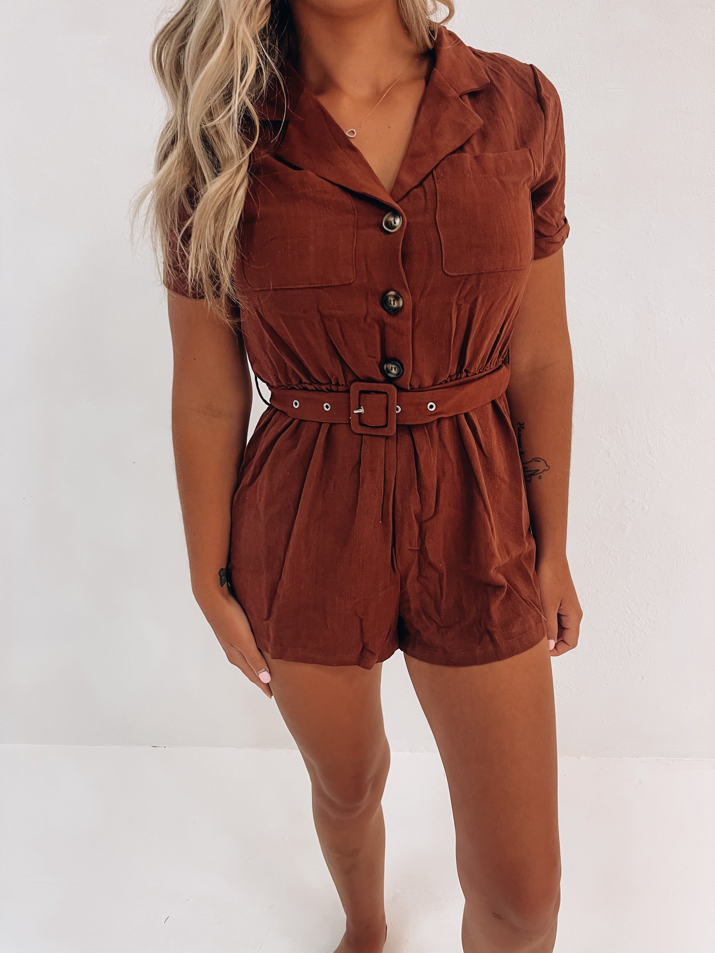 Boujee Cowgirl Romper