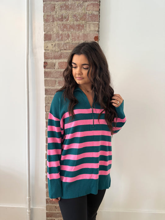 Madison Striped Sweater