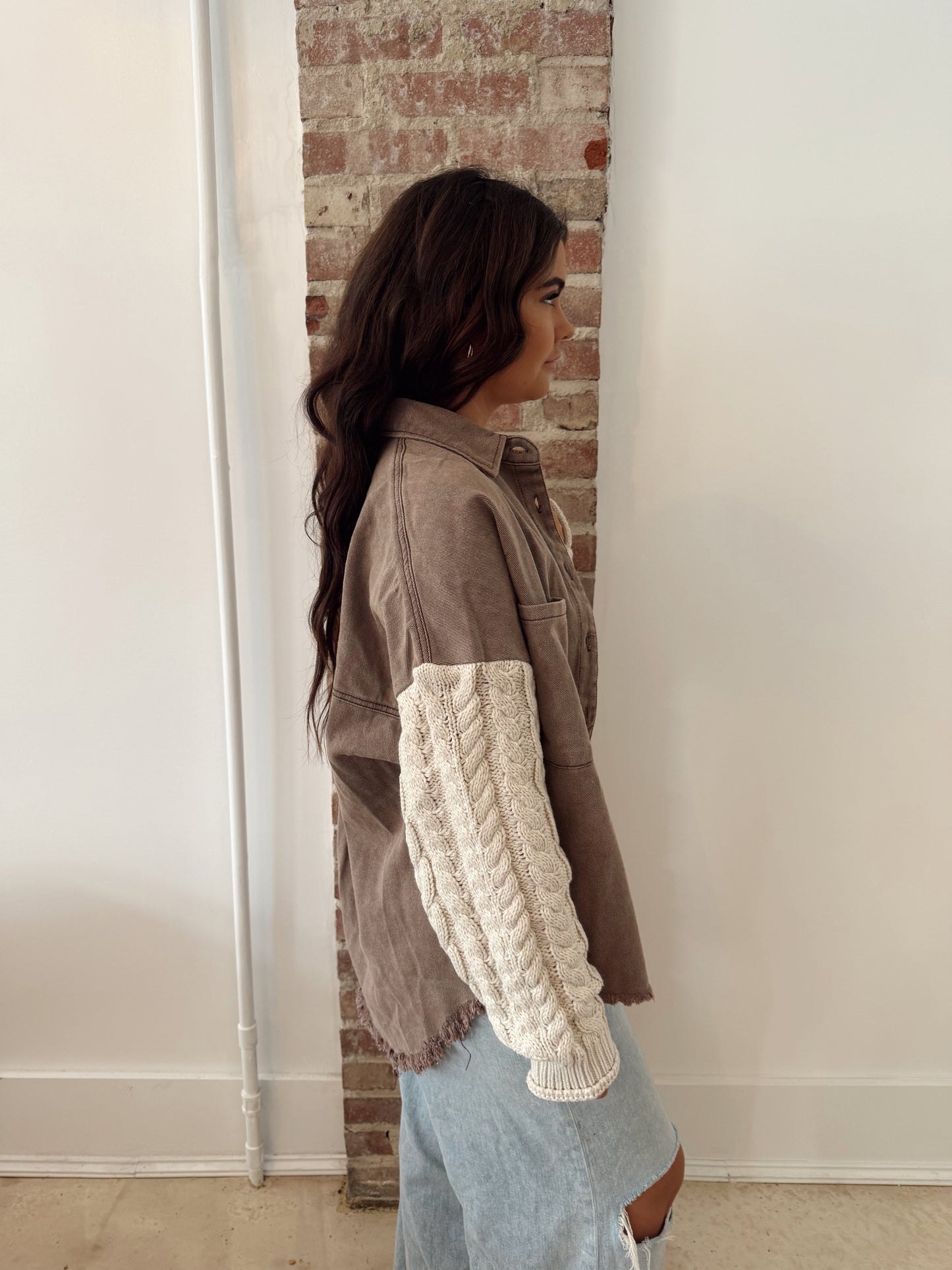 Kyliee Knit Shacket