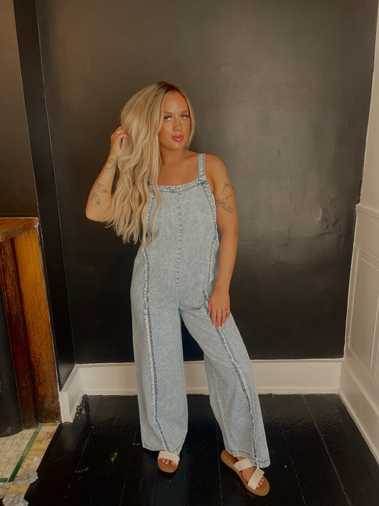 Declan Denim Overalls