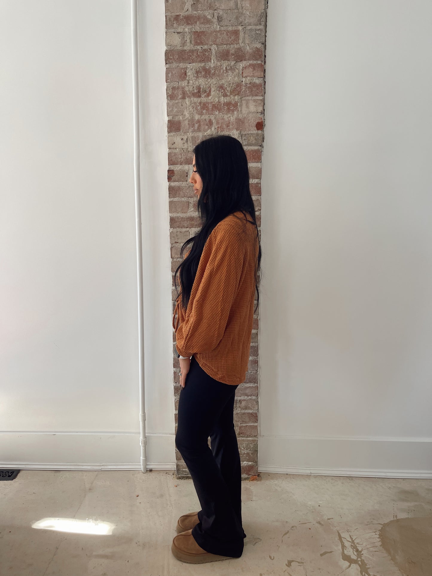 Warm Waffle Knit Sweater