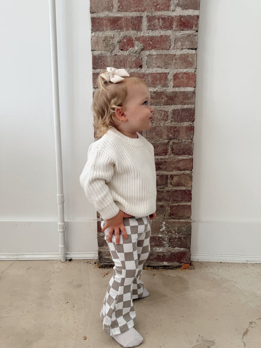Blaire Checkered Flares