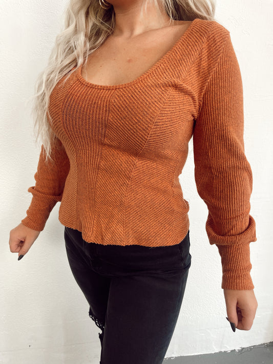 Caramel Drizzle Sweater