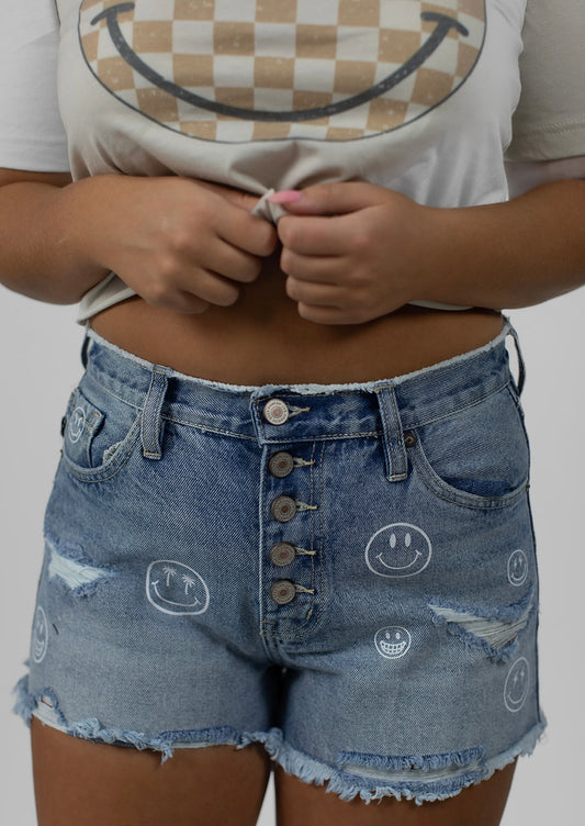 All the Smiles KanCan Shorts